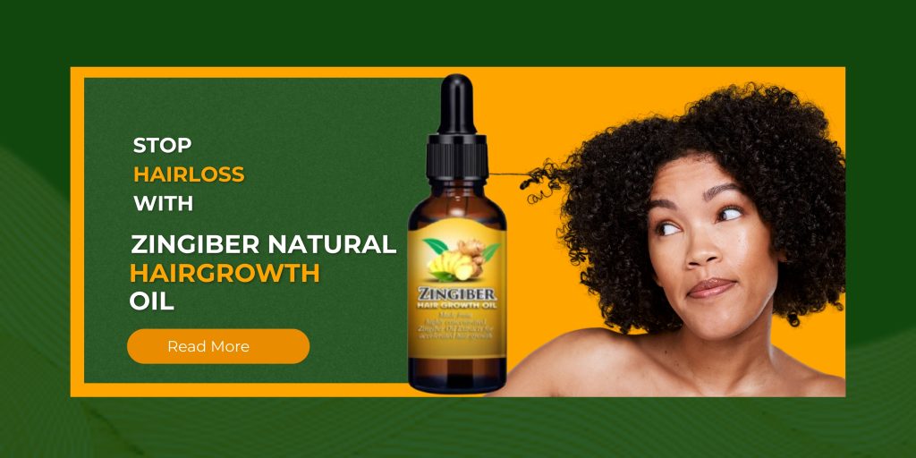Stop Hair Loss & Grow Thicker, Longer Hair Fast with Zingiber